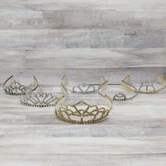 Tiara Crowns~Lot of *6*~Women and Girls - Picture 1 of 13